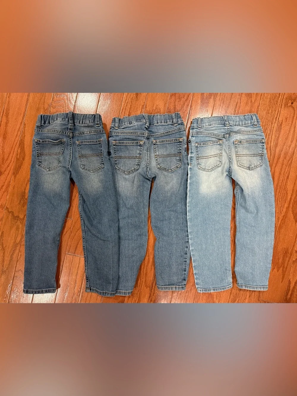OshKosh B'gosh Boys in Dark,Medium, & Light Wash Retail $34 a piece